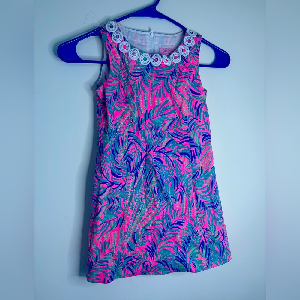 EUC girls Lilly Pulitzer shift dress size 6